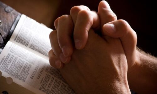 hands pray